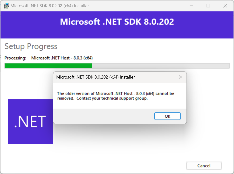 .NET 8 SDK - Visual Studio 2022 17.10 Preview 2.0 Compatibility Issue